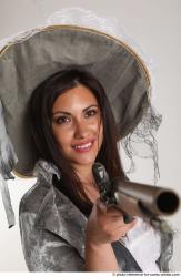 LUCI_AVIOL STANDING POSE WITH TWO GUNS